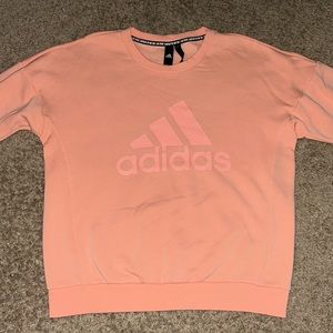 Adidas Crew Neck, Size M, bright peach